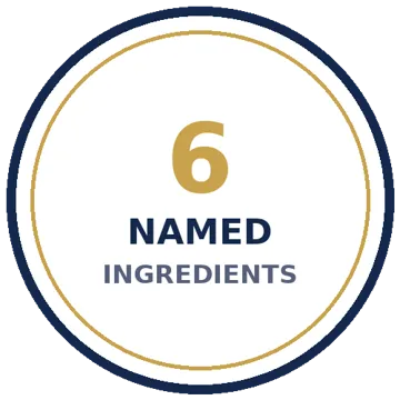6 named ingredients