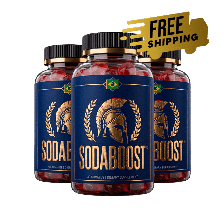 SodaBoost 3 bottles